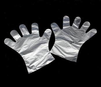 HDPE Wegwerp handschoen, Verpakt per 100 stuks
